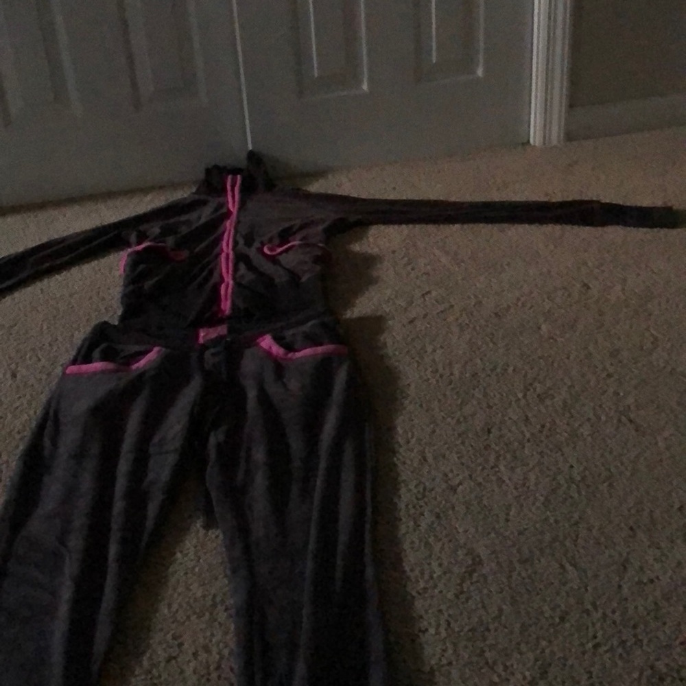 Velour sweatsuit